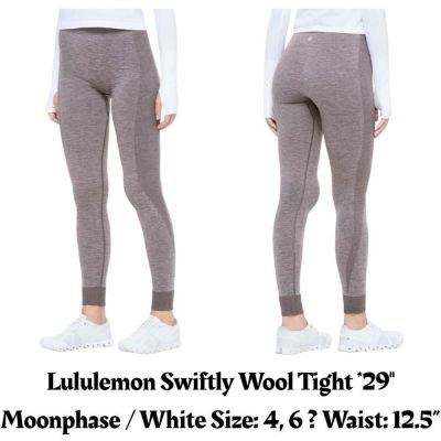 Lululemon Swiftly Wool Tight 29