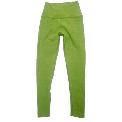 Beyond Yoga Leggings S Green Soft Knit High Rise Pull-On Ankle Workout Fitness