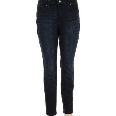 The Limited Women Blue Jeggings 10 Petites