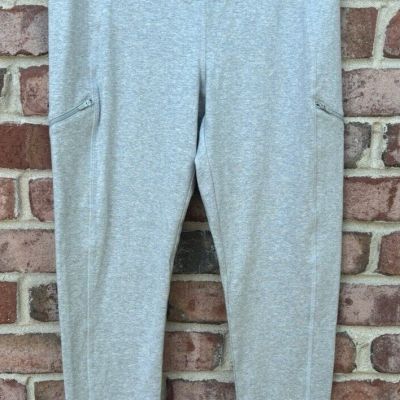 NWT EILEEN FISHER Dark Pearl High Waisted Cotton Stretch Jersey Leggings M