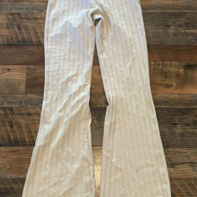 AERIE OFFLINE WHITE HIGH RISE LEGGING SMALL NEW WITH TAG STRIPED American Eagle