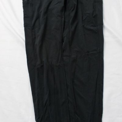 Halara Women's High Waisted Double Pocket Plain Leggings JJ4 Black Size XL NWT