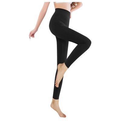 Brushed Fashion Winter Leggings Warm Lined Pants Women Warm Stretch Fleece