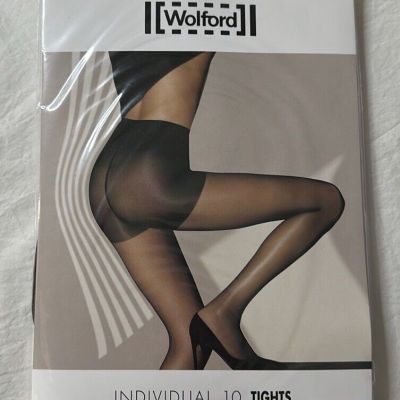 Wolford Individual 10 Soft Control Top Tights Size S