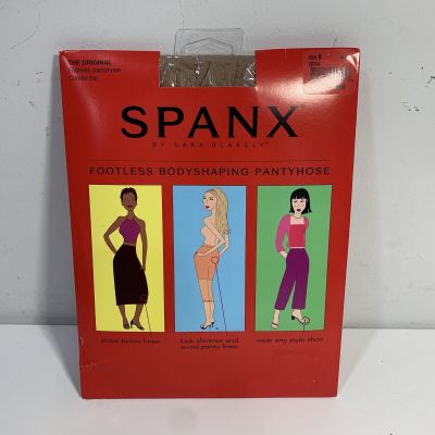 Spanx Sara Blakely Size B Nude1 Beige Footless Bodyshaping Pantyhose Tights