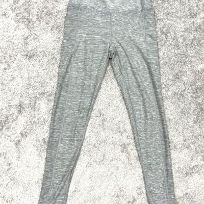 Victoria Secret Legging Women's 8 Side Stretch Pocket Gym Workout Sports Gray