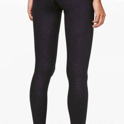 LULULEMON ATHLETICA Align Pant 28' in Polar Shift Emboss Black Size 4