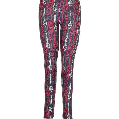 FabuLegs Women Red Leggings M