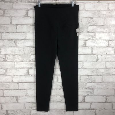 J.CREW FACTORY NWT Women's Maternity Slim Black Leggings SMALL AZ157