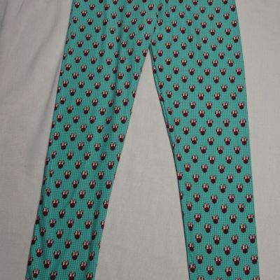 Women Ladies LULAROE Disney MINNIE MOUSE Leggings One Size Stretch Workout Pants