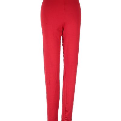 Fashion Nova Women Red Leggings XS