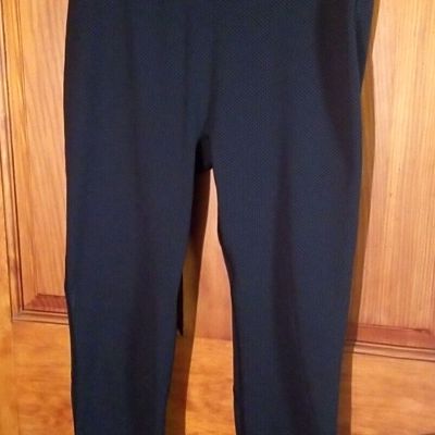 Two Pairs Ladies Leggings Size Small Black New