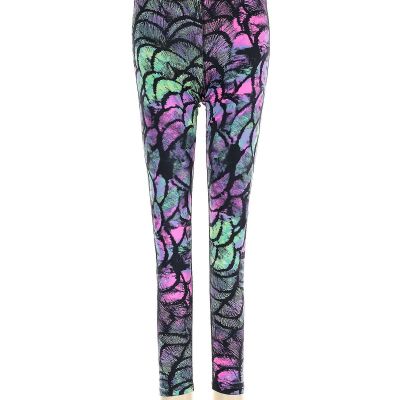 Dona Jo Women Purple Leggings S