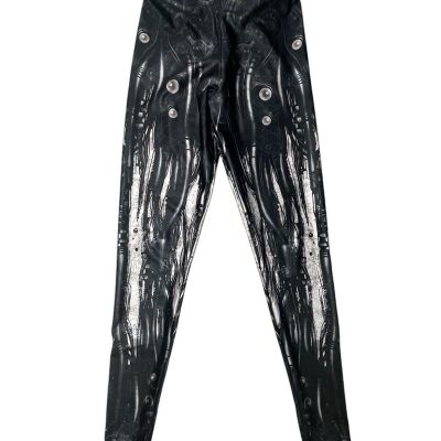 Black Milk High Waist Black/gray Leggings/Australia/ Sz XS Blackmilk