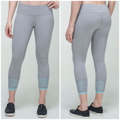 Lululemon Find Your Flow Crop Leggings (Ambient Grey) - 4