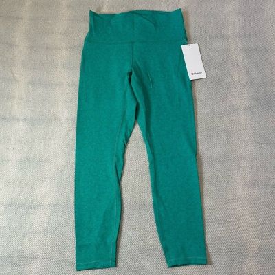 Lululemon Wunder Train Leggings Size 10 NWT $128 Pockets Blaze Maldives Green