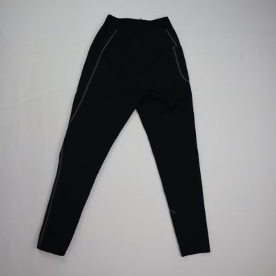 Unbranded Women's Slim Fit Skinny Leg High Rise Scuba Swim Pants Black Size S