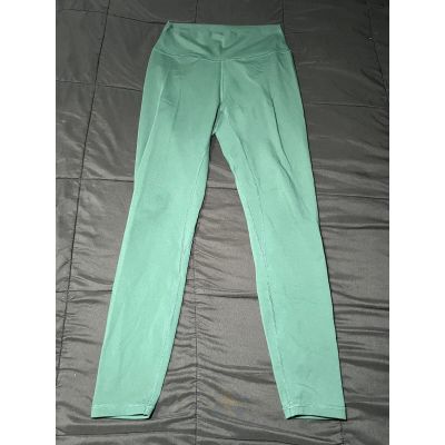 Womens green workout leggings size large