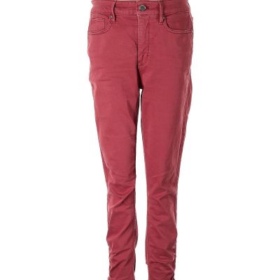 White House Black Market Women Red Jeggings 6