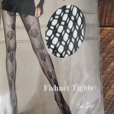 Javel Fishnet Tights Black New One Size