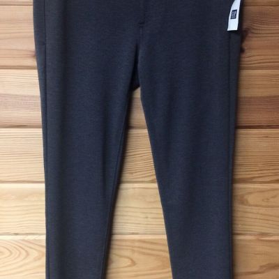 GAP Leggings Women's Size 6 Gray Mid Rise Fit Skinny NWT