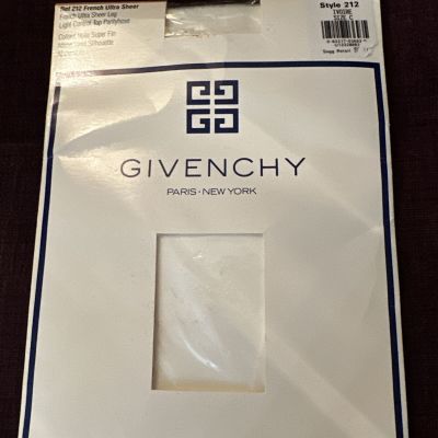 VINTAGE NEW GIVENCHY REF 212 REF ULTRA SHEER LEG LIGHT CONTROL TOP PANTYHOSE C