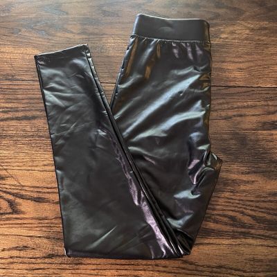 Fashion Nova Faux Leather Leggings for Women, Size L /XL- Black - New With Tags