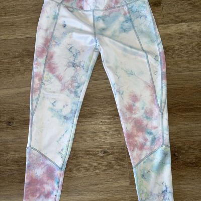 Free People Movement Tie-dye Prisma High Rise Leggings Rainbow Size Small