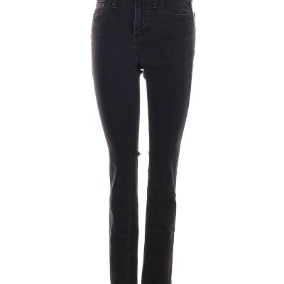 Madewell Women Black Jeggings 25W