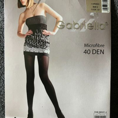 Gorgeous Gabriella 40 denier MIcrofiber Opaque tights RED Extra Large XL