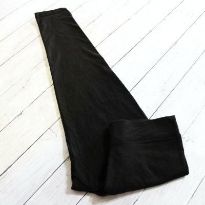 Women's Black Basic Leggings Size M