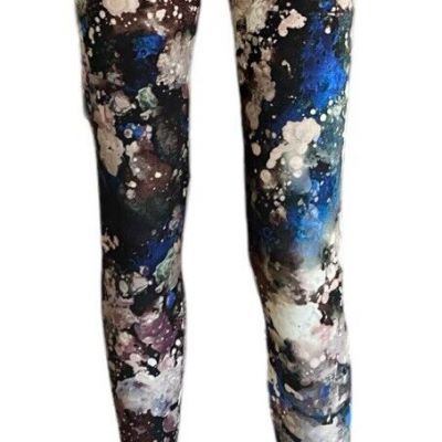 Bryn Walker $130 Galaxy Print Knit Jersey Pull-On Basic Leggings Sz XXS(0-4) NWT