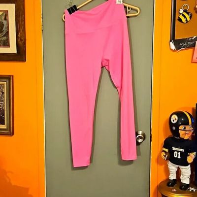 EUC VICTORIA'S SECRET PINK SIZE 10 LEGGINGS