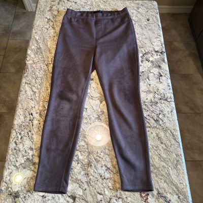 Sanctuary Brown Faux Suede Leggings Sz Medium