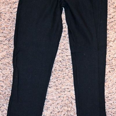 NEW Youboya tights black button zipper front XSmall Stretch