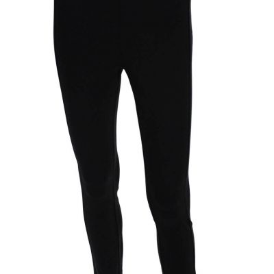 Rag & Bone Womens Back Zip High Rise Skinny Leggings Black Cotton Size 2