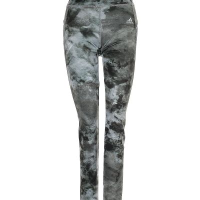 Adidas Women Gray Leggings XS