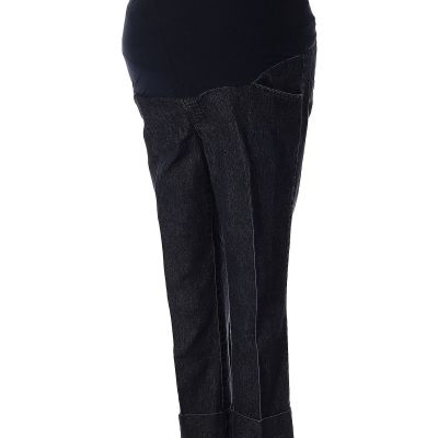 DuO Women Black Jeggings M Maternity