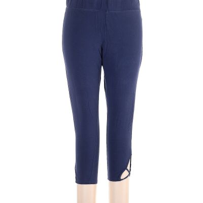 Assorted Brands Women Blue Leggings 1X Plus