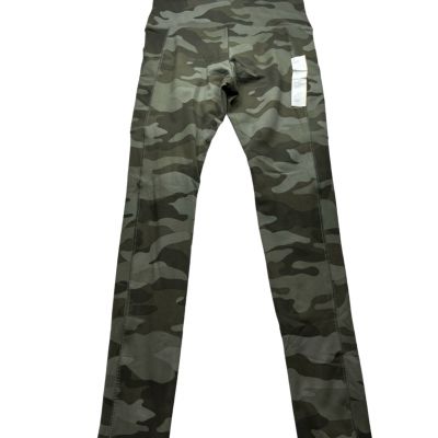 Wild Fable Leggings Womens size Small Green Camouflage Stretch Workout Pant New