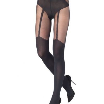 Emilio Cavallini Illusion Garter Tight Women's