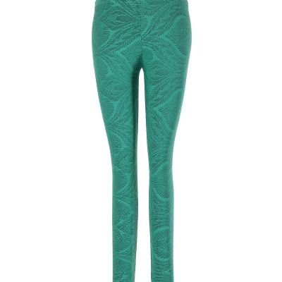 Liquido Women Green Leggings M