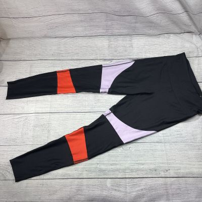 Joy Labs Leggins Training Black Multicolor Women’s Sz L Training Yoga Pants