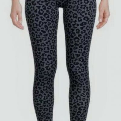 No Boundaries Juniors Ankle Leggings XXL 19 New with Tags Gray Leopard Stretchy