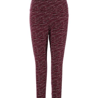 Terra & Sky Women Red Leggings 1X Plus