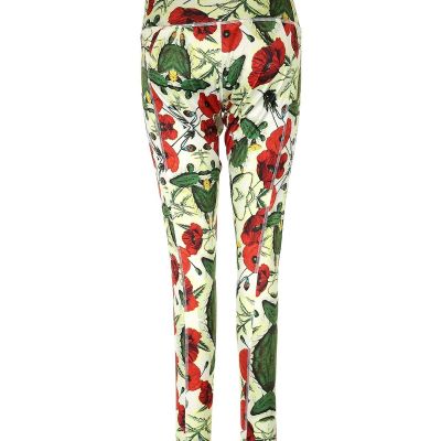 Lola Rae Women Ivory Leggings L