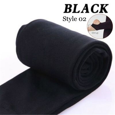 Women Fluff Lined Thermal Leggings Winter Warm Thick Slim Stretch Pants