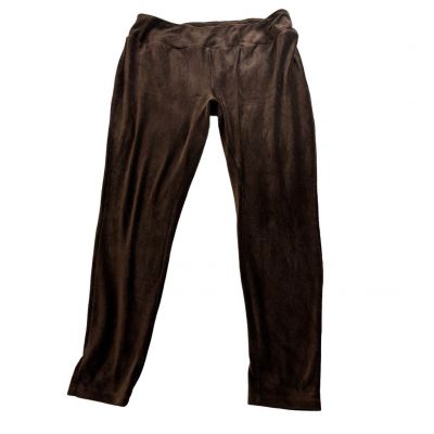 Womans Est. 1946 Soft Corduroy Leggings Brown 18-20W