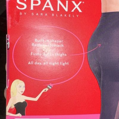 NWT $32 SPANX Size B Very Black Double Take  SHAPING TIGHTS