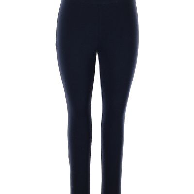 Utopia Women Blue Leggings 1X Plus